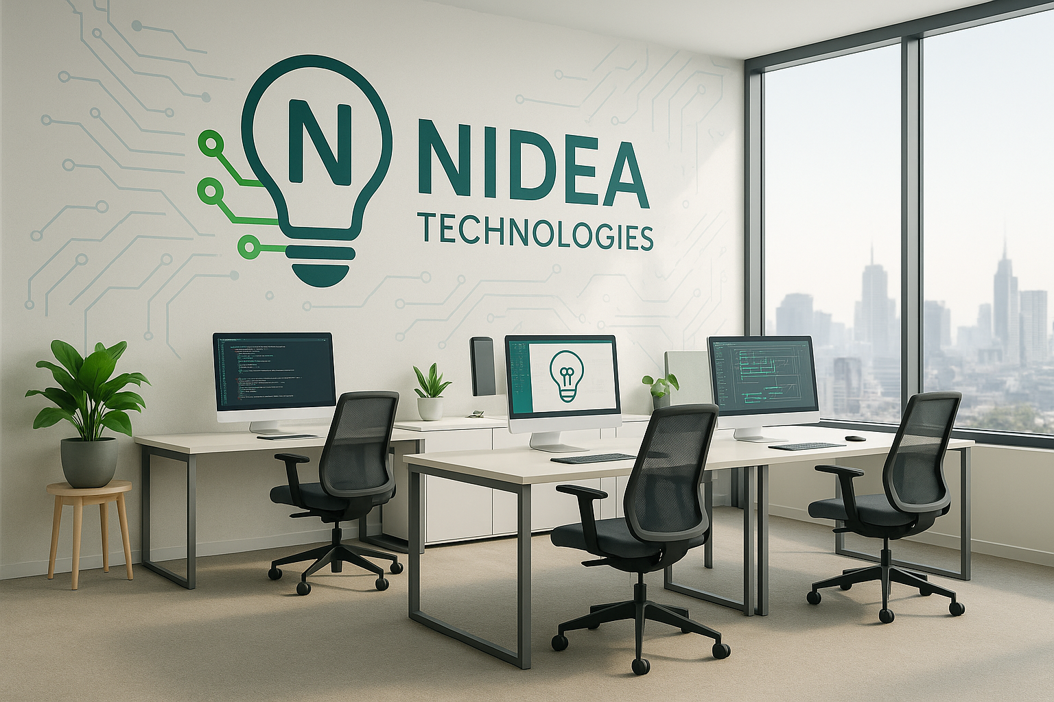 Modern Technology Workspace
